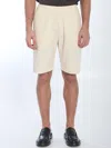 Barena Venezia Barena Elasticated Waistband Bermuda Shorts In Neutral