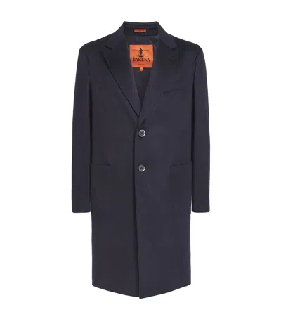 Barena Venezia Barena Cashmere Overcoat In Blue