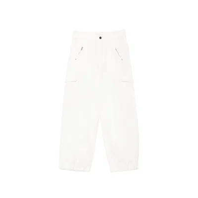 Barena Venezia Barena Cotton-blend Cargo Cargo Pants In White