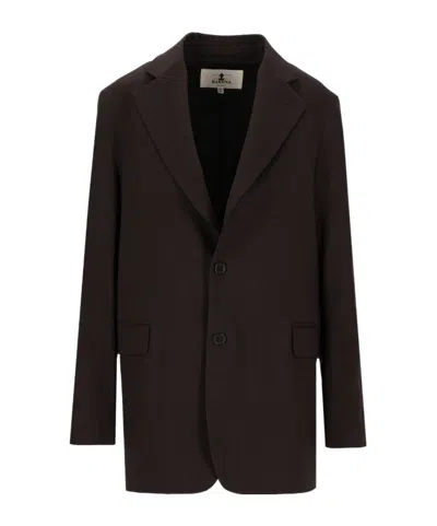 Barena Venezia Barena Gala Check Blazer In Brown