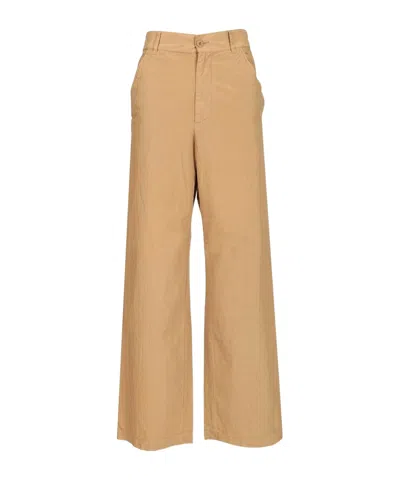 Barena Venezia Casual Pants With Belt Loops In Nude
