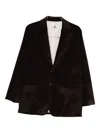 Barena Venezia Double-breasted Suit Jacket In Black