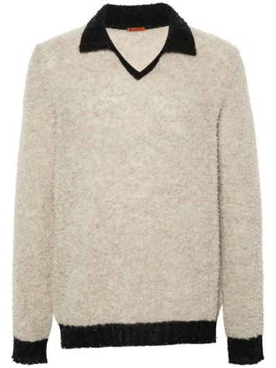 Barena Venezia Barena Knitwear Gibo Pavero Clothing In Grey
