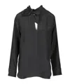 Barena Venezia Belted Shirt In Black