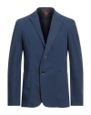 Barena Venezia Barena Man Blazer Bright Blue Size 44 Cotton, Elastane