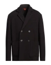 Barena Venezia Double Breasted Long Sleeve Blazer In Black