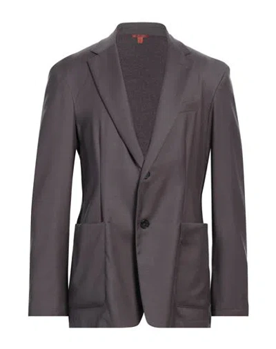 Barena Venezia Barena Man Blazer Grey Size 44 Virgin Wool, Elastane In Gray