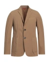Barena Venezia Barena Man Blazer Khaki Size 38 Cotton, Elastane In Beige