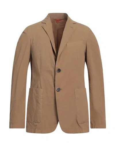 Barena Venezia Barena Man Blazer Khaki Size 38 Cotton, Elastane In Beige