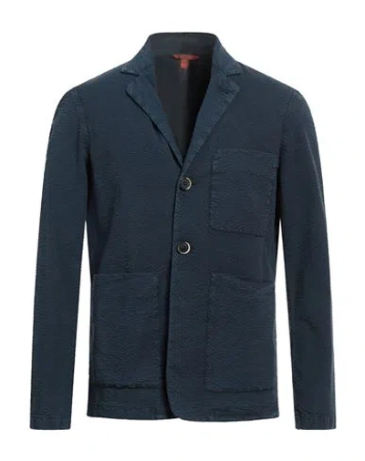 BARENA VENEZIA BARENA MAN BLAZER NAVY SIZE 44 COTTON, ELASTANE