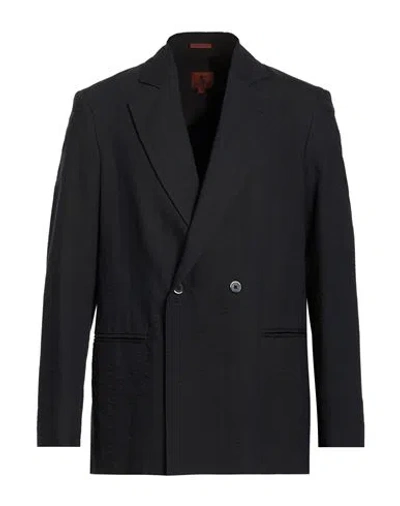 Barena Venezia Barena Man Blazer Navy Size 40 Viscose, Virgin Wool In Blue