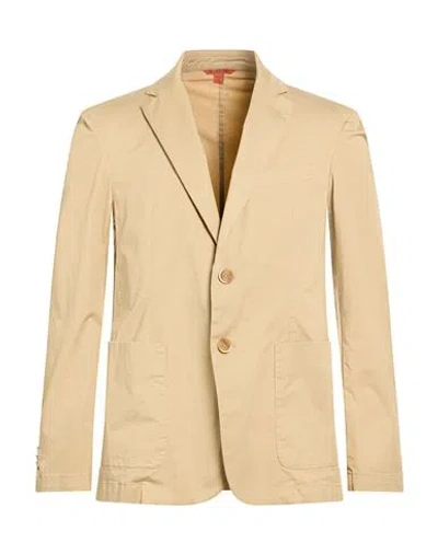 Barena Venezia Barena Man Blazer Sand Size 44 Cotton, Elastane In Multi