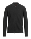 Barena Venezia Barena Man Cardigan Charcoal Size Xl Virgin Wool