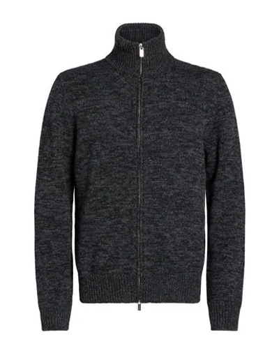 Barena Venezia Barena Man Cardigan Charcoal Size Xl Wool In Grey