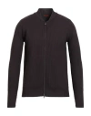 Barena Venezia Barena Man Cardigan Dark Purple Size Xxl Virgin Wool