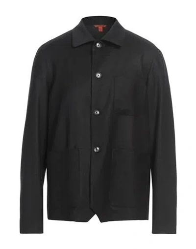 Barena Venezia Barena Man Cardigan Grey Size L Virgin Wool, Polyamide In Black