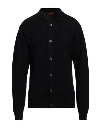 Barena Venezia Barena Man Cardigan Midnight Blue Size Xl Virgin Wool
