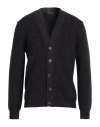 Barena Venezia Barena Man Cardigan Navy Blue Size L Alpaca Wool, Polyamide, Wool, Elastane