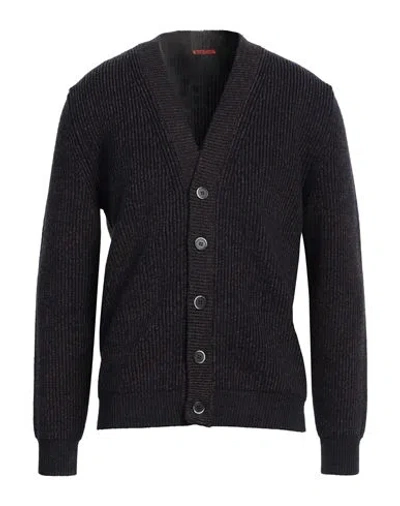 Barena Venezia Barena Man Cardigan Navy Blue Size L Alpaca Wool, Polyamide, Wool, Elastane In Navy Blue