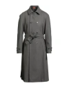 Barena Venezia Barena Man Coat Charcoal Size 46 Wool, Polyamide