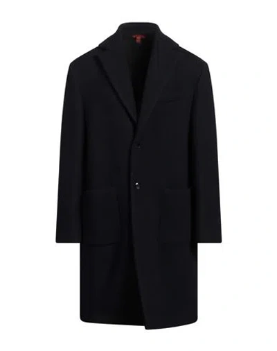 Barena Venezia Barena Man Coat Midnight Blue Size 44 Virgin Wool, Elastane