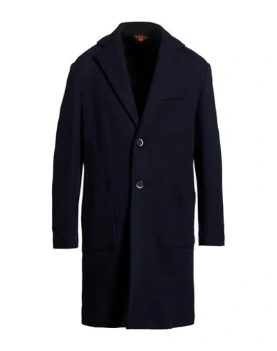 Barena Venezia Barena Man Coat Navy Size 44 Virgin Wool, Polyamide In Blue