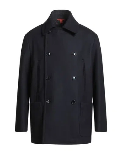 Barena Venezia Barena Man Coat Navy Size 46 Wool, Polyamide In Blue