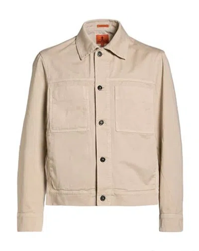 Barena Venezia Barena Man Jacket Beige Size 38 Cotton, Elastane In Neutral