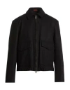 Barena Venezia Barena Wool-blend Tailored Bomber Jacket In Black
