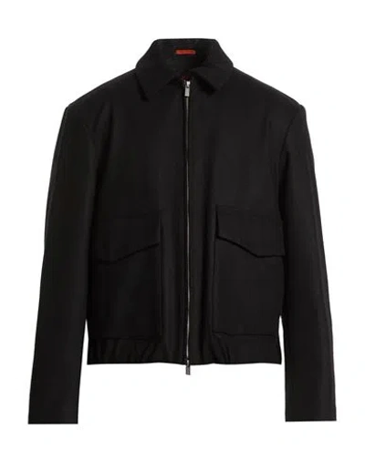 BARENA VENEZIA BARENA MAN JACKET BLACK SIZE 46 WOOL, POLYAMIDE