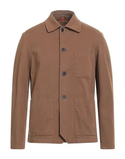 Barena Venezia Barena Man Jacket Brown Size 44 Cotton, Elastane In Beige