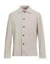 Barena Venezia Barena Man Jacket Light Grey Size 42 Cotton, Elastane In Neutral