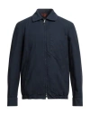 Barena Venezia Barena Man Jacket Midnight Blue Size 44 Cotton, Elastane In Blue