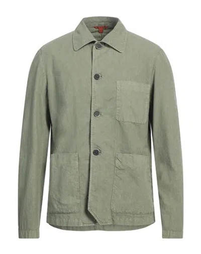 Barena Venezia Barena Man Jacket Sage Green Size 44 Cotton In Sage Green