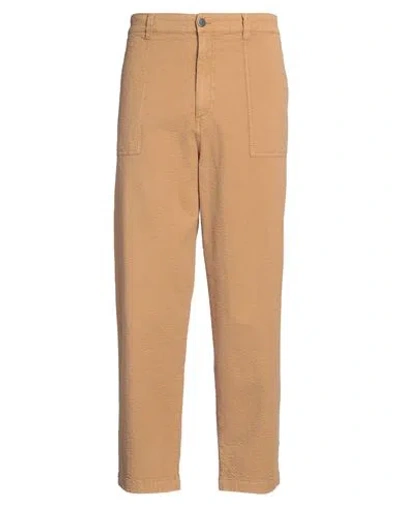 Barena Venezia Barena Man Pants Camel Size 38 Cotton, Elastane In Beige