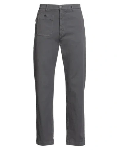 Barena Venezia Barena Man Pants Lead Size 36 Cotton, Elastane In Gray