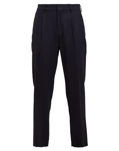 BARENA VENEZIA BARENA MAN PANTS MIDNIGHT BLUE SIZE 36 VIRGIN WOOL, ELASTANE