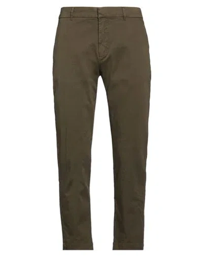 Barena Venezia Barena Man Pants Military Green Size 38 Cotton, Elastane