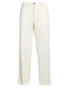 Barena Venezia Barena Man Pants Off White Size 36 Cotton, Elastane