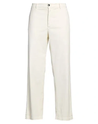 Barena Venezia Barena Man Pants Off White Size 36 Cotton, Elastane