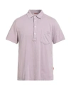 Barena Venezia Barena Man Polo Shirt Lilac Size Xxl Cotton In Purple