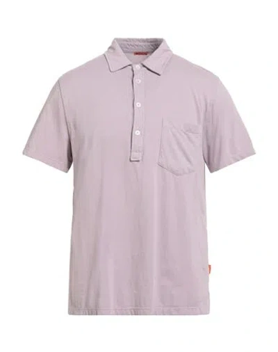 Barena Venezia Barena Man Polo Shirt Lilac Size Xxl Cotton In Purple