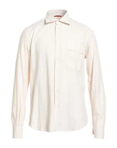 Barena Venezia Barena Man Shirt Beige Size 42 Cotton In Neutral