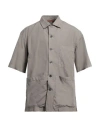 Barena Venezia Barena Man Shirt Dove Grey Size 42 Cotton In Grey