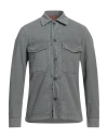 Barena Venezia Barena Man Shirt Grey Size 44 Cotton, Elastane