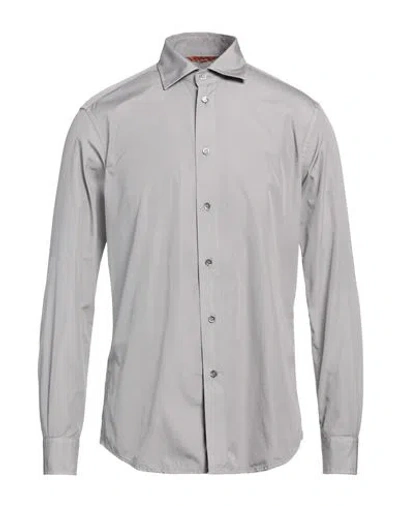 Barena Venezia Barena Man Shirt Grey Size 44 Cotton