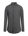 Barena Venezia Barena Man Shirt Lead Size 40 Linen In Grey