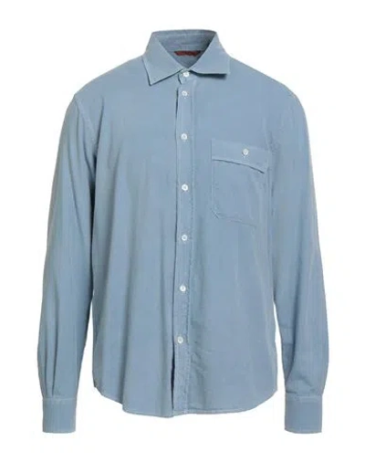 Barena Venezia Barena Man Shirt Light Blue Size 46 Cotton