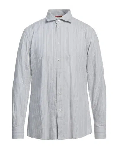 Barena Venezia Barena Man Shirt Light Grey Size 42 Cotton