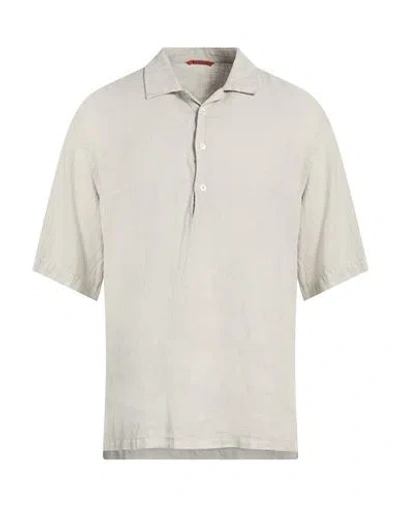 Barena Venezia Barena Man Shirt Light Grey Size 44 Linen In Gray